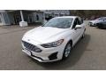 Oxford White - Fusion Hybrid SE Photo No. 3