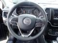 Black 2020 Jeep Cherokee Latitude Steering Wheel