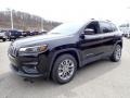 Diamond Black Crystal Pearl 2020 Jeep Cherokee Latitude Exterior