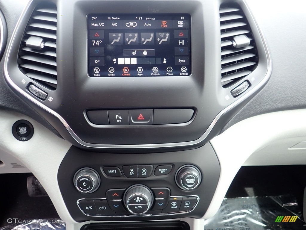 2020 Jeep Cherokee Latitude Plus 4x4 Controls Photo #138775285