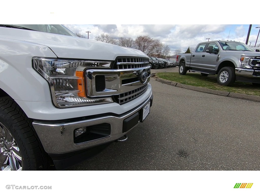 2020 F150 XLT SuperCab 4x4 - Oxford White / Medium Earth Gray photo #27