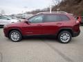 Velvet Red Pearl 2020 Jeep Cherokee Latitude Exterior