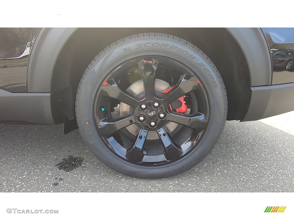 2020 Explorer ST 4WD - Agate Black Metallic / Ebony photo #20