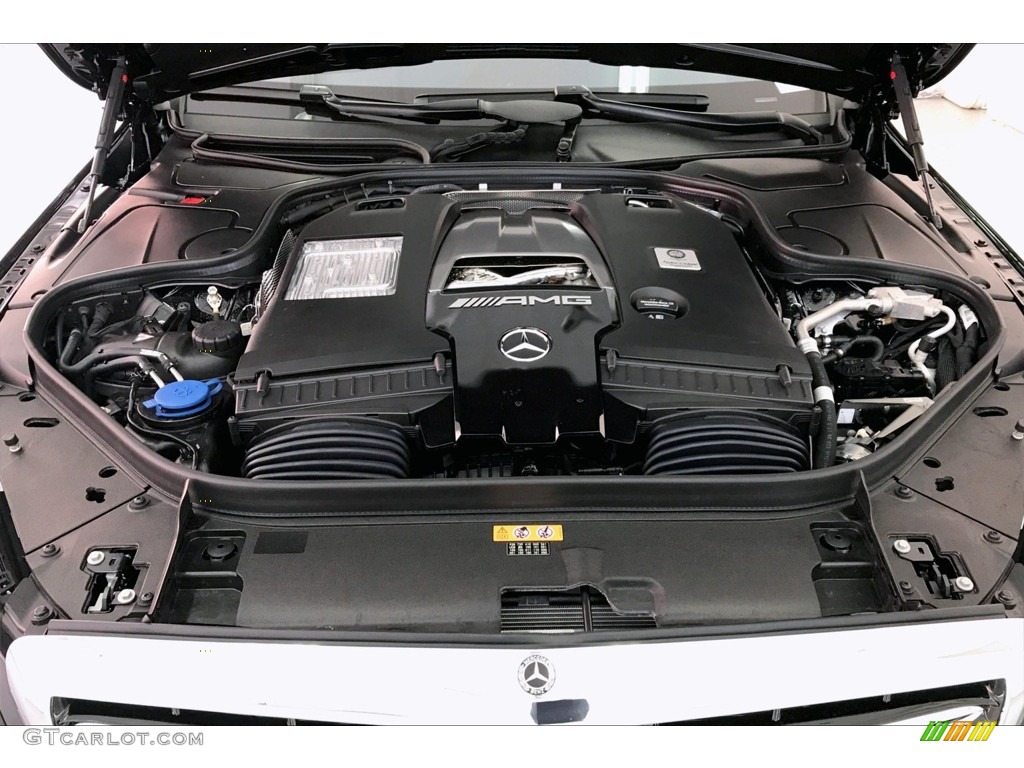 2020 Mercedes-Benz S 63 AMG 4Matic Sedan Engine Photos