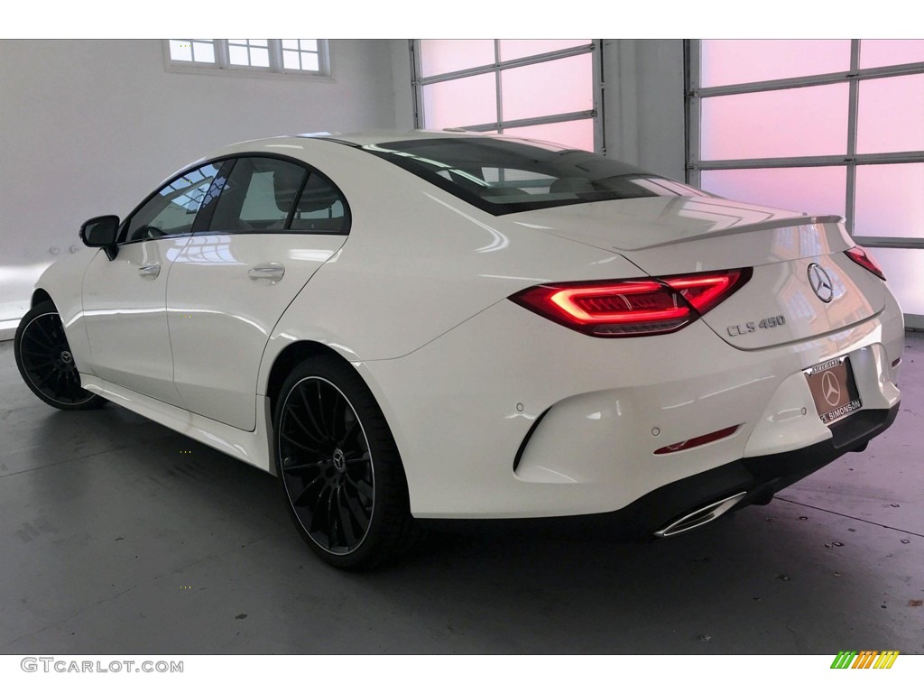 2020 CLS 450 Coupe - designo Diamond White Metallic / Macchiato Beige/Magma Grey photo #2