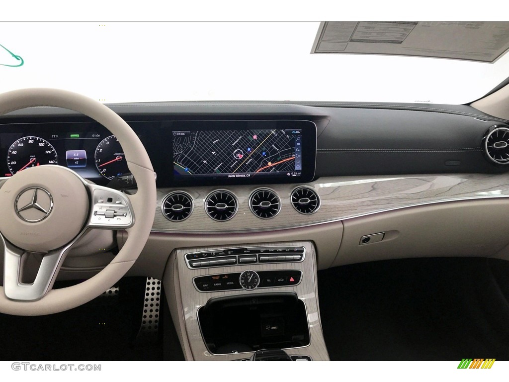 2020 Mercedes-Benz CLS 450 Coupe Macchiato Beige/Magma Grey Dashboard Photo #138777708