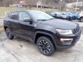 Diamond Black Crystal Pearl 2020 Jeep Compass Trailhawk 4x4 Exterior