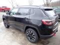 2020 Diamond Black Crystal Pearl Jeep Compass Trailhawk 4x4  photo #8