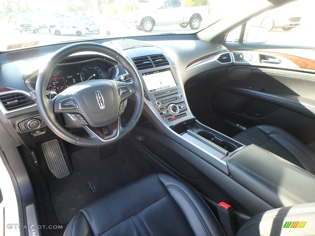 Ebony Interior 2018 Lincoln MKZ Select AWD Photo #138778197