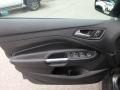 Charcoal Black 2016 Ford C-Max Energi Door Panel