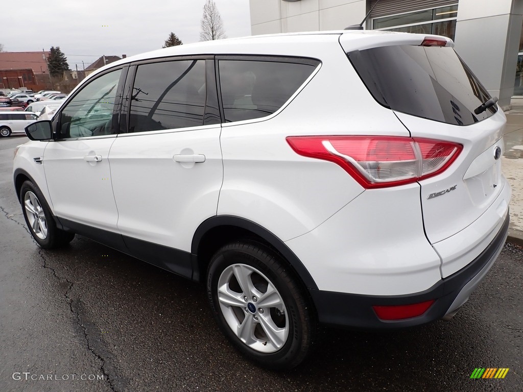 2016 Escape SE - White Platinum Metallic / Charcoal Black photo #3