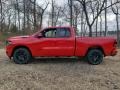 2020 Flame Red Ram 1500 Big Horn Night Edition Quad Cab 4x4  photo #3