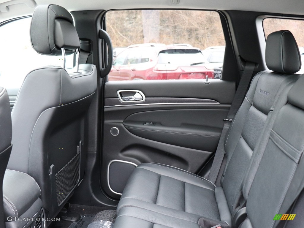 Black Interior 2020 Jeep Grand Cherokee Summit 4x4 Photo #138779745