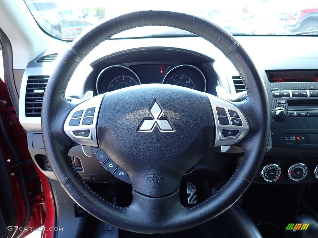 2012 Mitsubishi Outlander GT Steering Wheel Photos