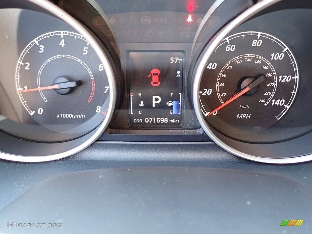 2012 Mitsubishi Outlander GT Gauges Photos