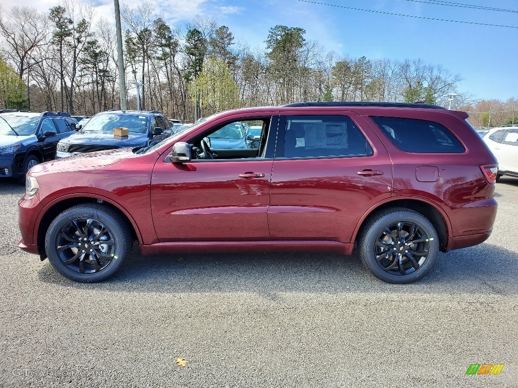 2020 Durango GT AWD - Octane Red Pearl / Black photo #3