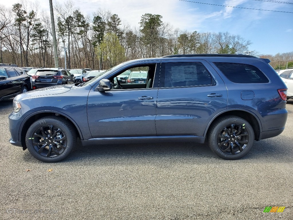 2020 Durango GT AWD - Reactor Blue Pearl / Black photo #3