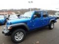 2020 Hydro Blue Pearl Jeep Gladiator Sport 4x4  photo #1