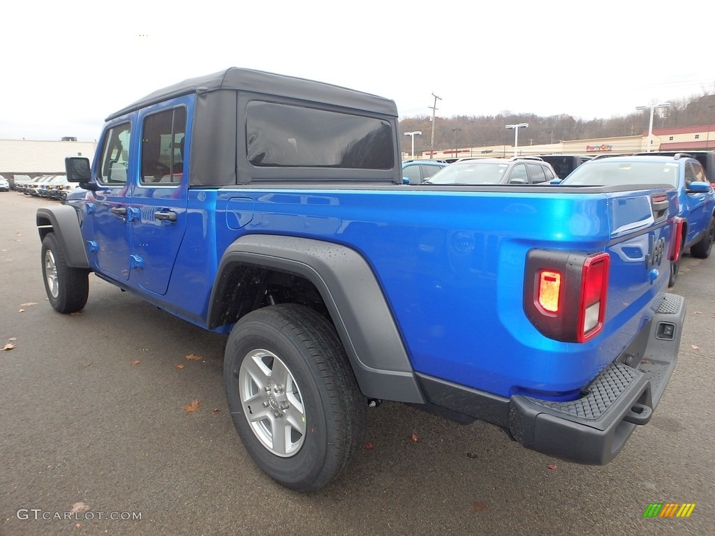 2020 Gladiator Sport 4x4 - Hydro Blue Pearl / Black photo #3