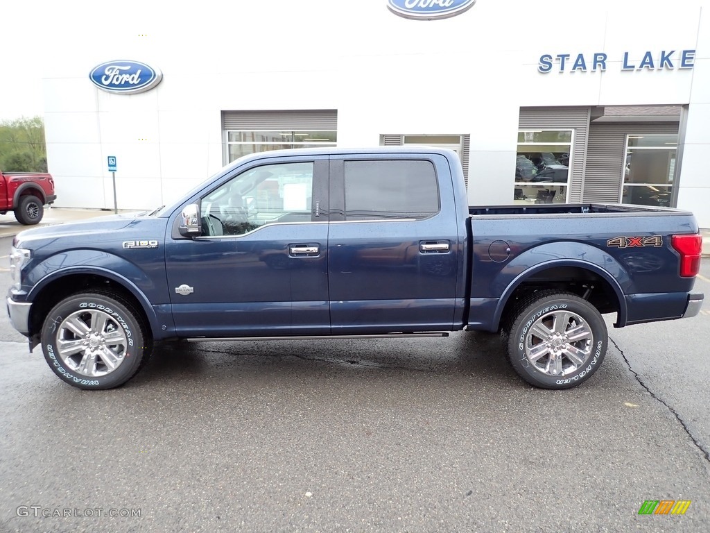 2020 F150 King Ranch SuperCrew 4x4 - Blue Jeans / King Ranch Kingsville/Java photo #2