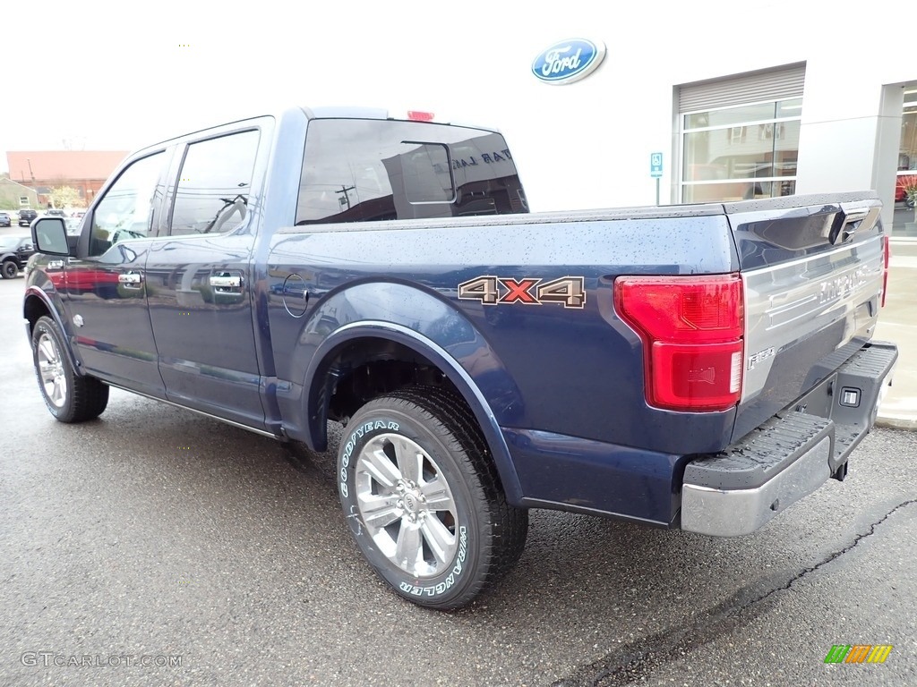 2020 F150 King Ranch SuperCrew 4x4 - Blue Jeans / King Ranch Kingsville/Java photo #3