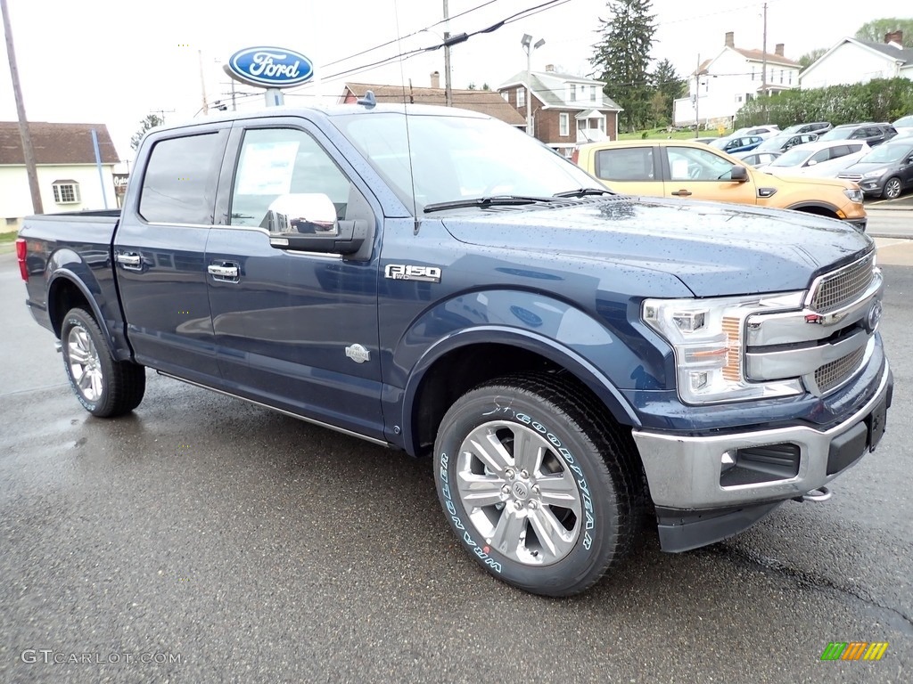 2020 F150 King Ranch SuperCrew 4x4 - Blue Jeans / King Ranch Kingsville/Java photo #7