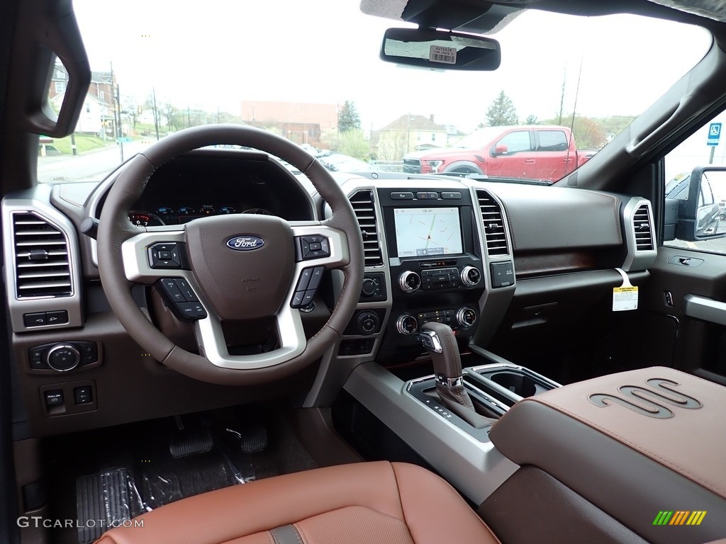 King Ranch Kingsville/Java Interior 2020 Ford F150 King Ranch SuperCrew 4x4 Photo #138782355