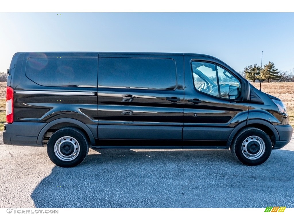 Tuxedo Black Metallic 2015 Ford Transit Van 150 LR Long Exterior Photo #138783921