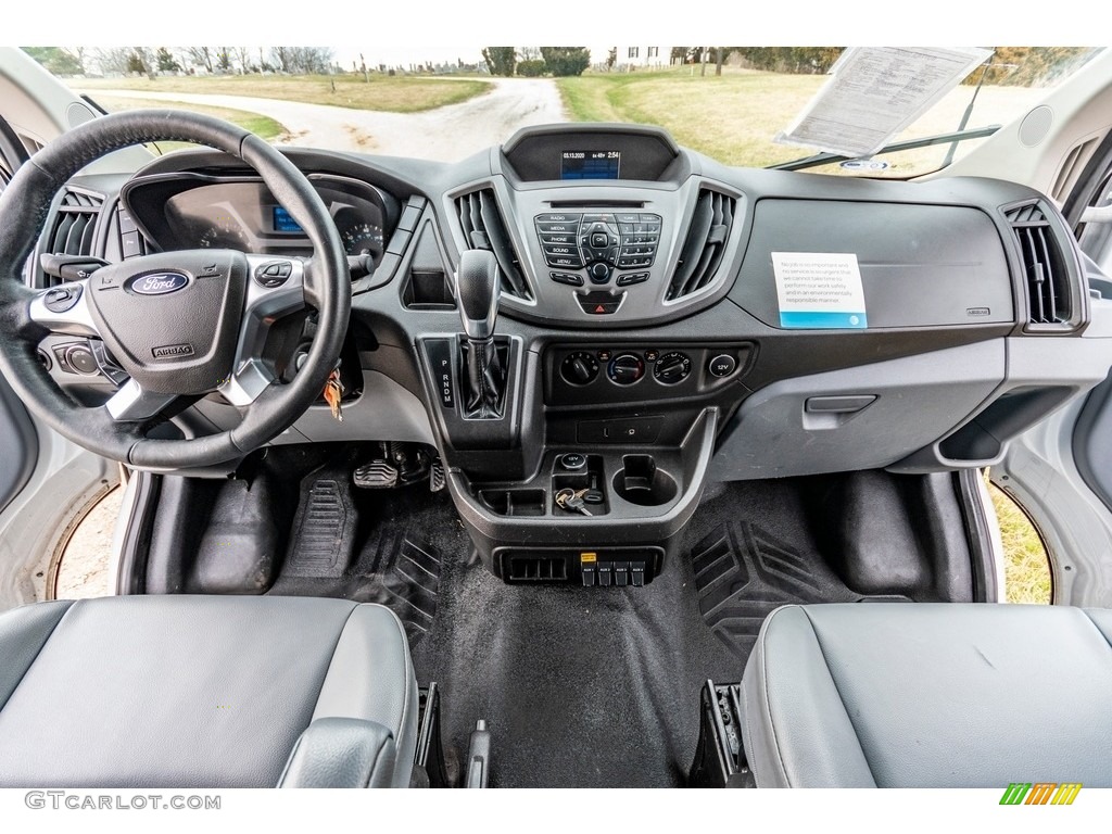 2016 Ford Transit 150 Van XL LR Regular Pewter Dashboard Photo #138784749