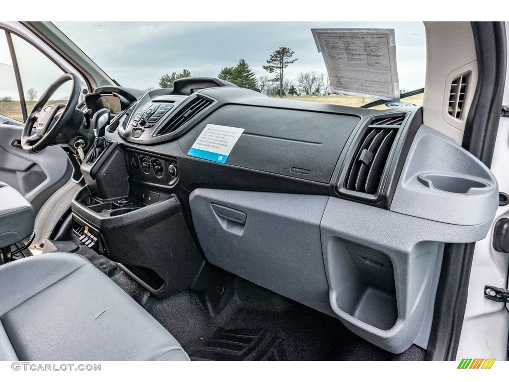 2016 Ford Transit 150 Van XL LR Regular Pewter Dashboard Photo #138784764