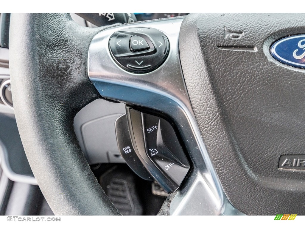 2016 Ford Transit 150 Van XL LR Regular Pewter Steering Wheel Photo #138784794