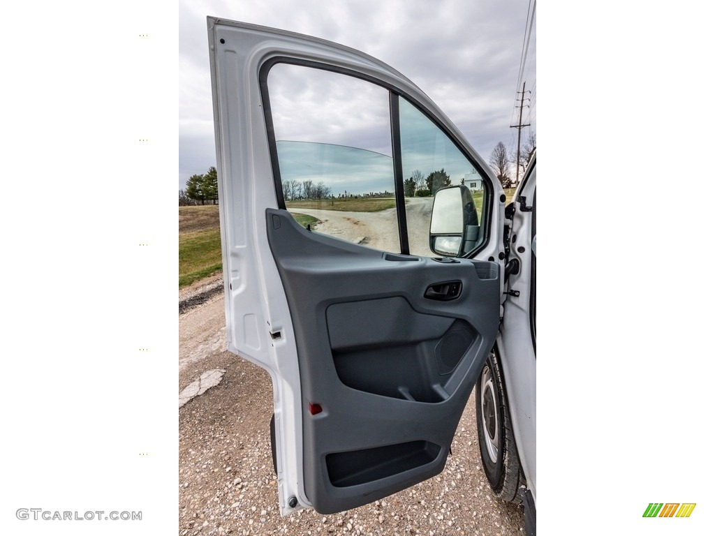 2016 Ford Transit 150 Van XL LR Regular Pewter Door Panel Photo #138784890