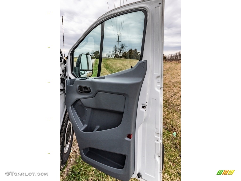 2016 Ford Transit 150 Van XL LR Regular Pewter Door Panel Photo #138784896