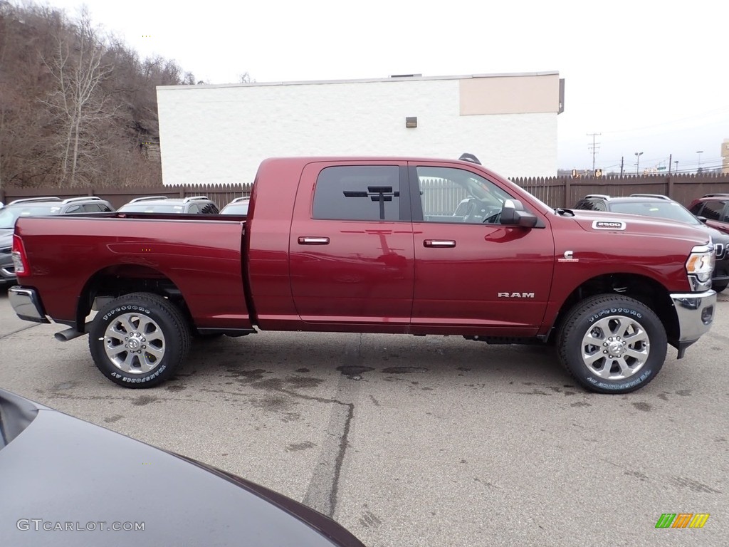 Delmonico Red Pearl 2019 Ram 2500 Bighorn Mega Cab 4x4 Exterior Photo #138785091