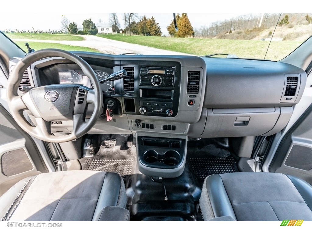2016 Nissan NV 3500 HD S Passenger Gray Dashboard Photo #138785424