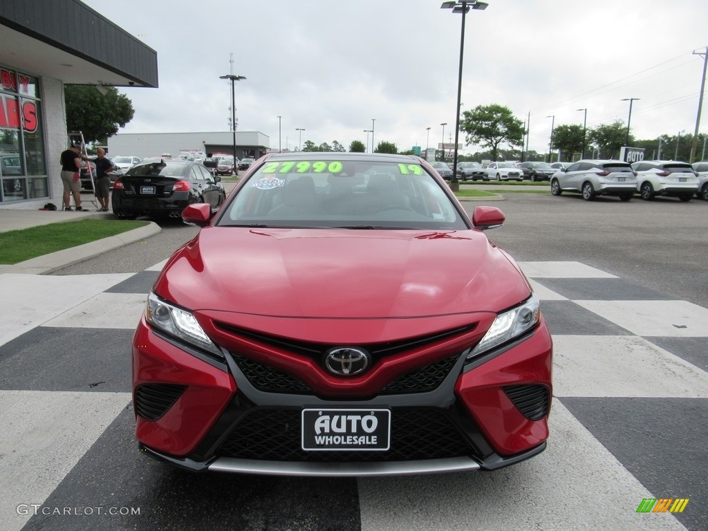 2019 Camry XSE - Supersonic Red / Ash photo #2