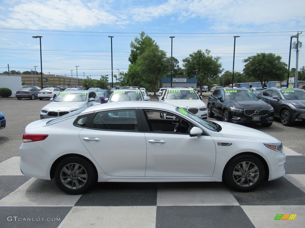 Snow White Pearl 2017 Kia Optima LX 1.6T Exterior Photo #138786615