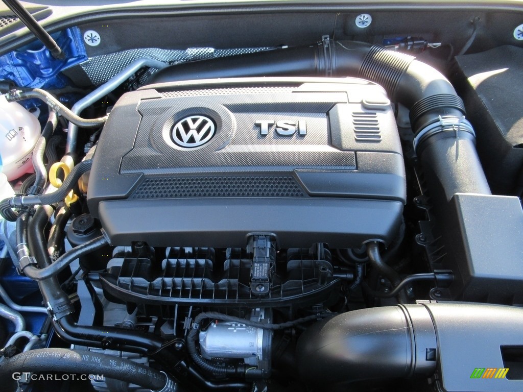 2017 Passat SE Sedan - Reef Blue Metallic / Moonrock Gray photo #6