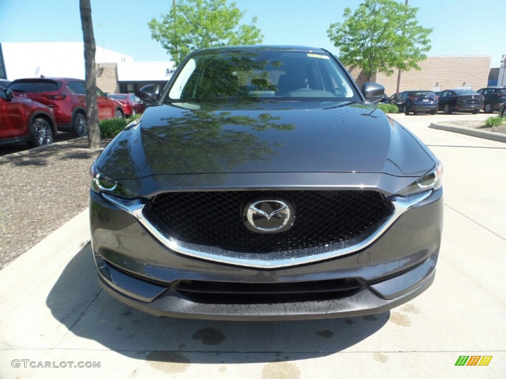 2020 CX-5 Touring AWD - Machine Gray Metallic / Black photo #2