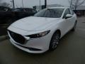 2020 Snowflake White Pearl Mica Mazda MAZDA3 Select Sedan  photo #3