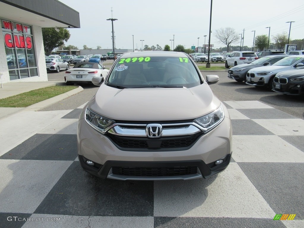 2017 CR-V EX-L - Sandstorm Metallic / Ivory photo #2