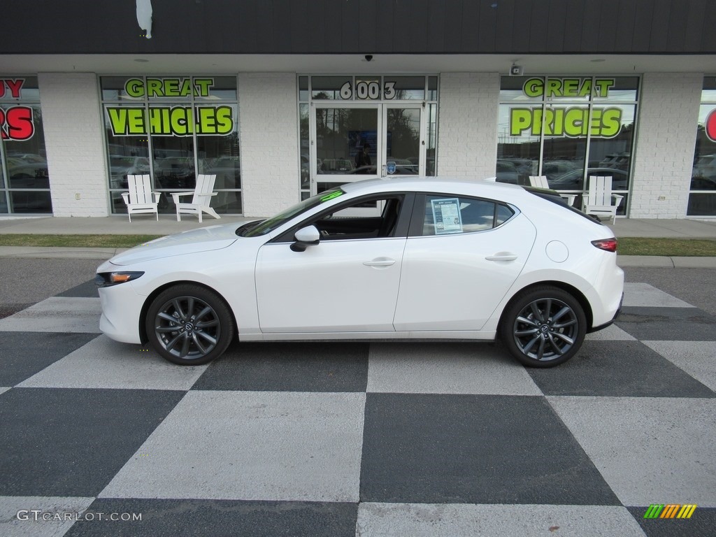 2019 Snowflake White Pearl Mica Mazda MAZDA3 Hatchback 138487980 Photo