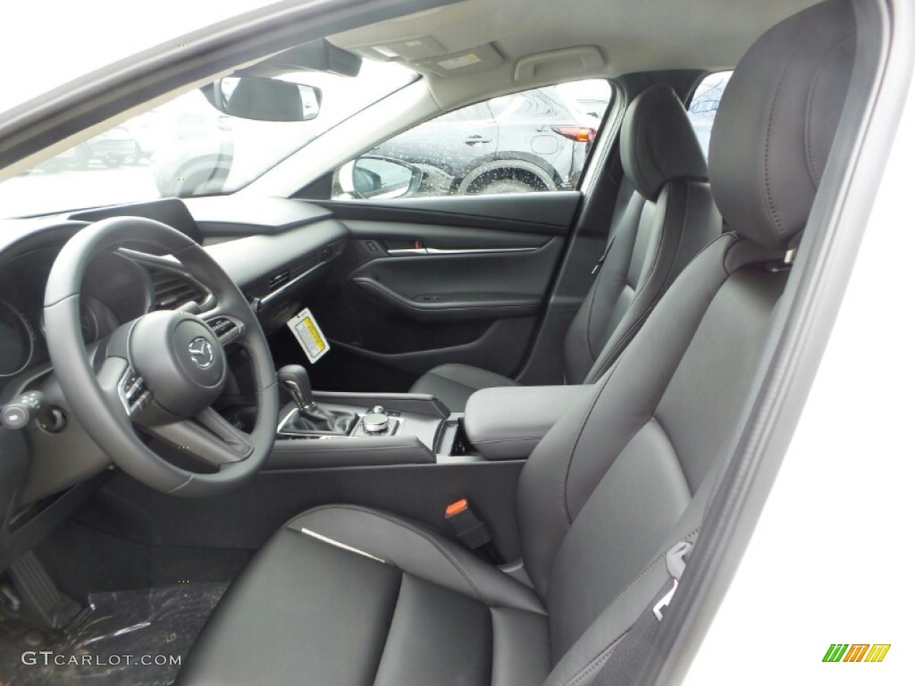 Black Interior 2020 Mazda MAZDA3 Select Sedan Photo #138789819