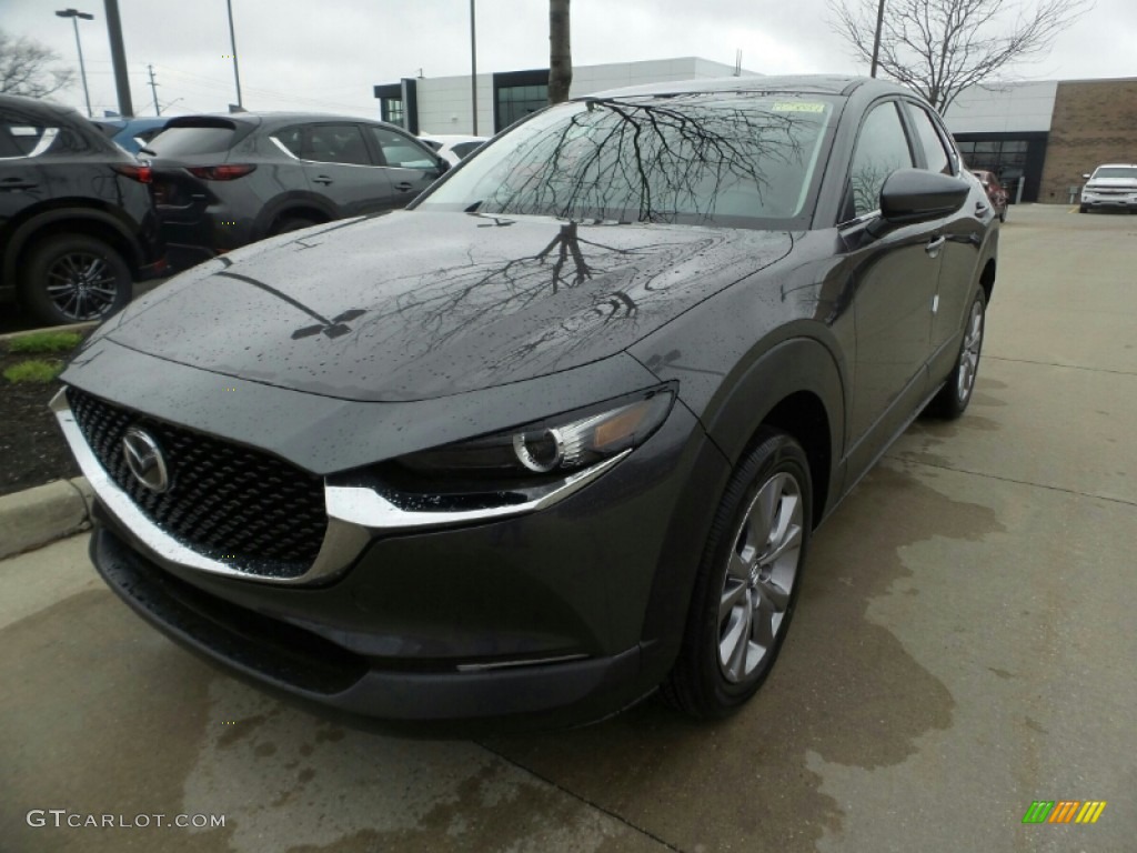 2020 CX-30 Preferred AWD - Machine Gray Metallic / Greige photo #3