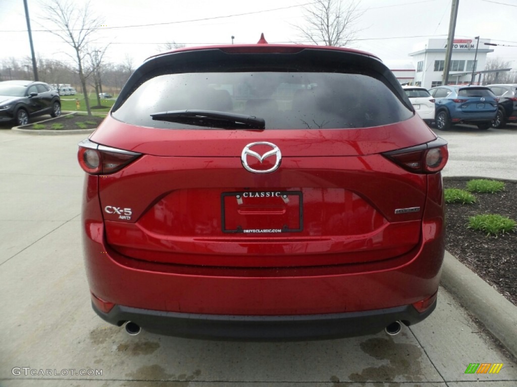2020 CX-5 Touring AWD - Soul Red Crystal Metallic / Black photo #6