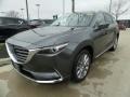 2020 Machine Gray Metallic Mazda CX-9 Grand Touring AWD  photo #3