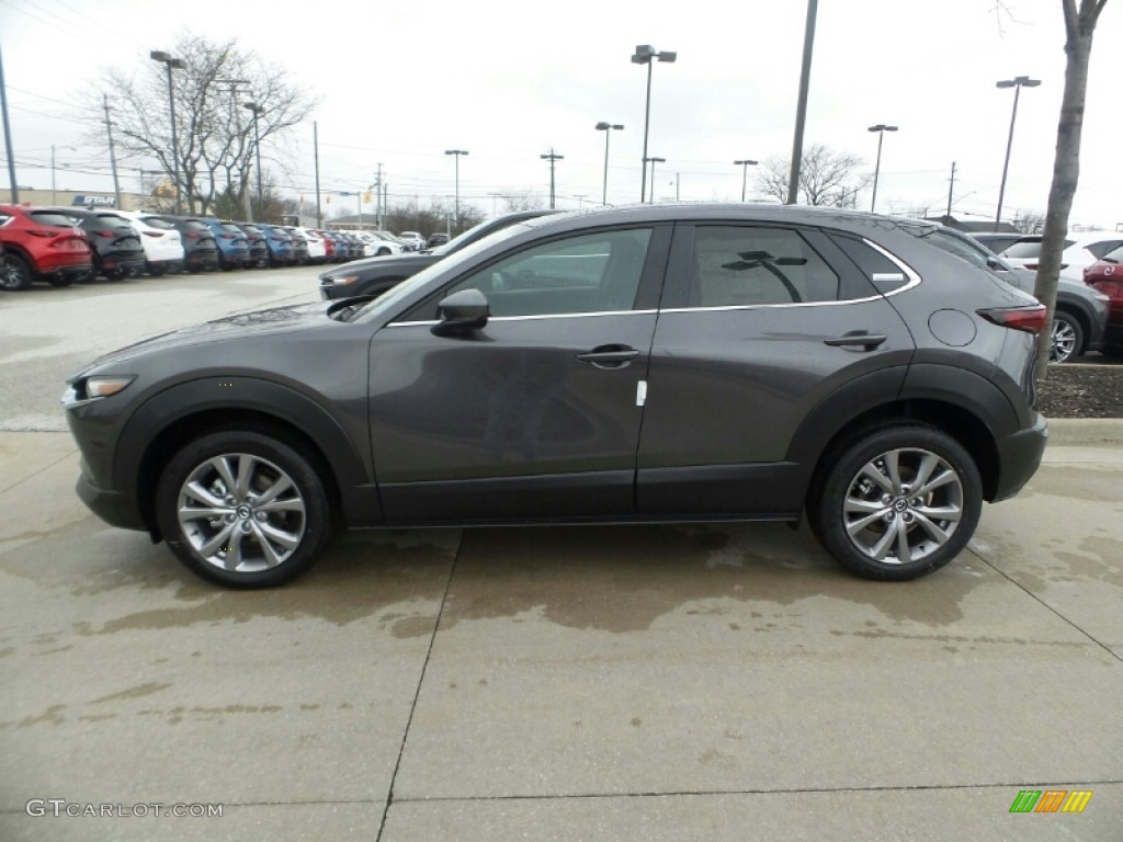 2020 CX-30 Select AWD - Machine Gray Metallic / Black photo #4