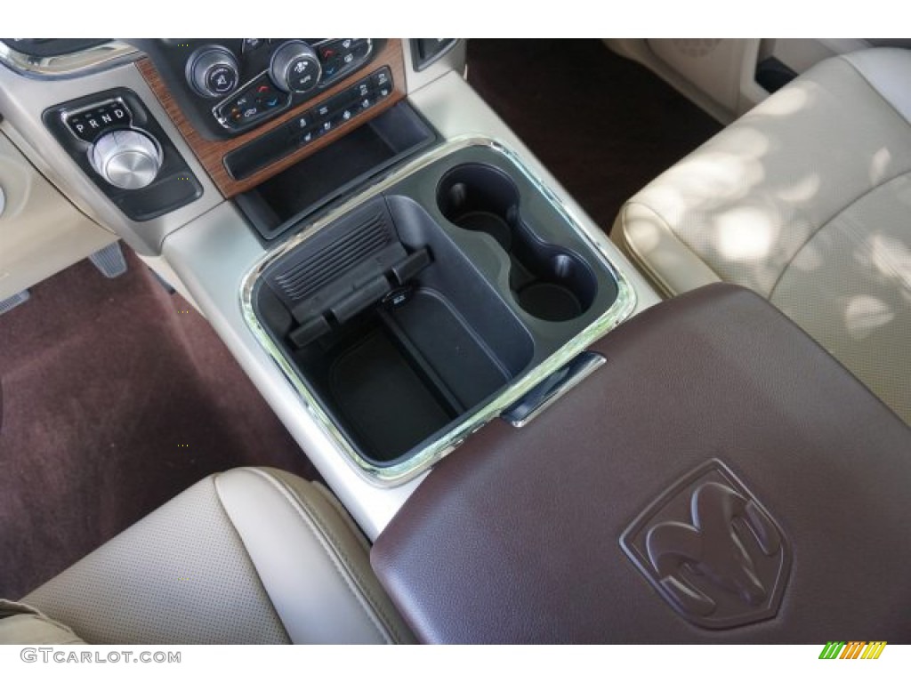2018 1500 Laramie Crew Cab 4x4 - Delmonico Red Pearl / Canyon Brown/Light Frost Beige photo #17