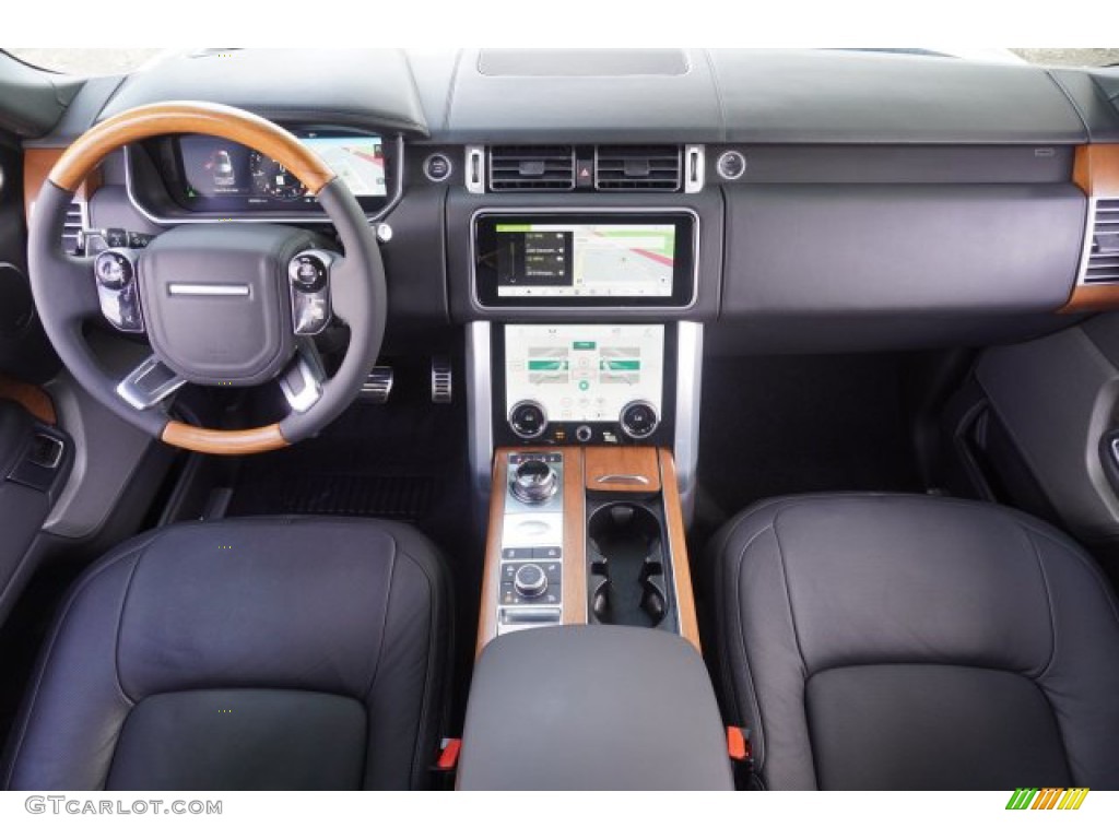 Ebony Interior 2018 Land Rover Range Rover Autobiography Photo #138790605
