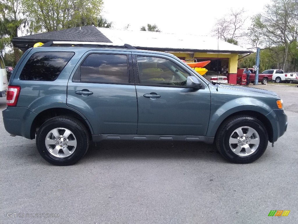 2012 Escape Limited V6 - Steel Blue Metallic / Camel photo #2